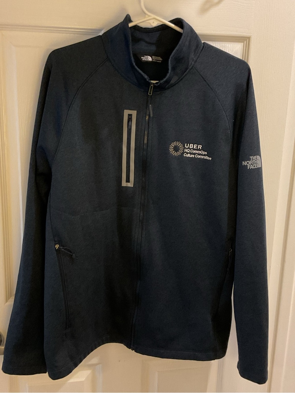 The North Face Men's canyon flats fleece jacket full-Zip Performance pockets